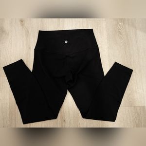 Lululemon size 6 align leggings 25' length